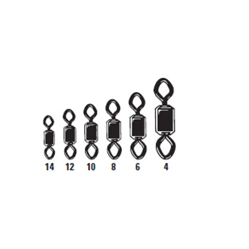 Mustad Rolling Swivel With Diamond Eye